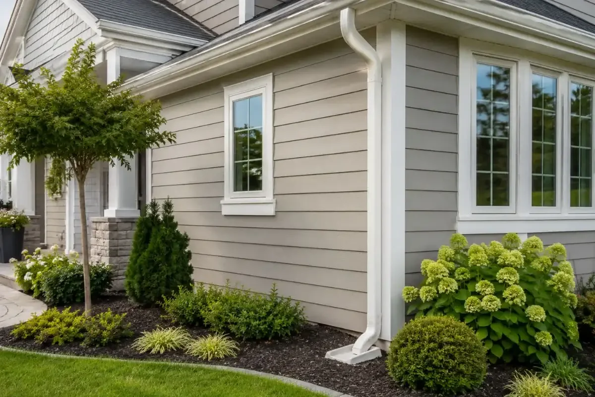 Downpipes Roofing Replacement