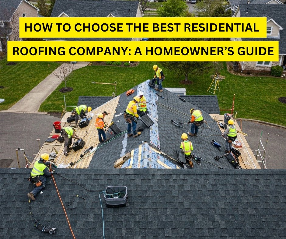 Residential roofing company