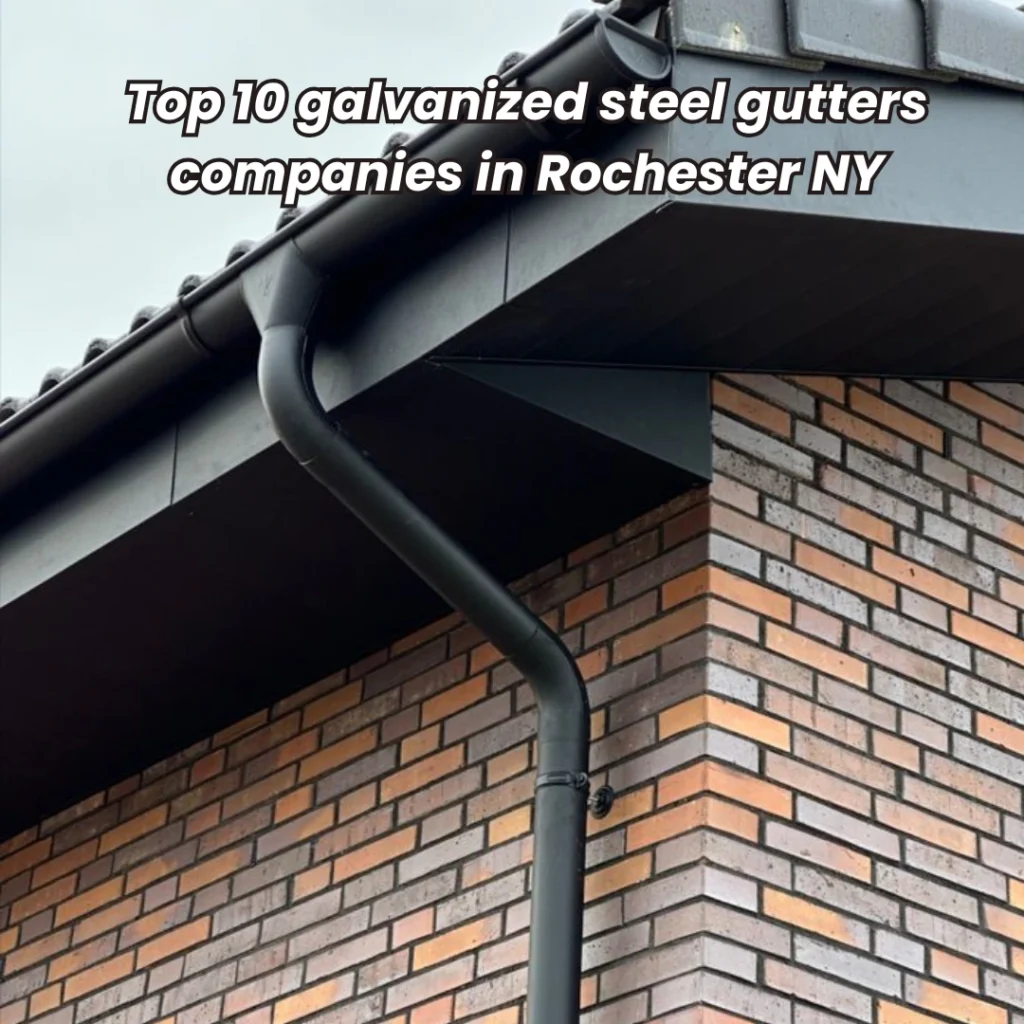 Top 10 galvanized steel gutters companies in Rochester NY (1)