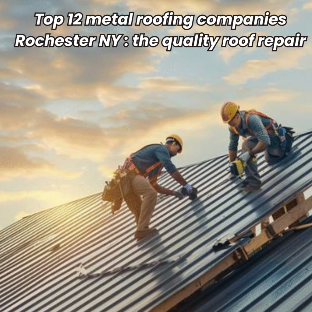 Top 12 metal roofing companies Rochester NY the quality roof repair (1)