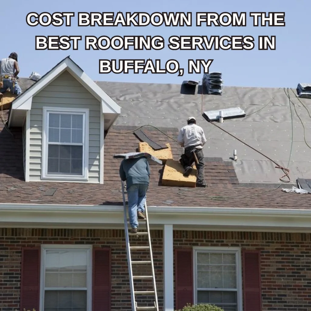 Cost Breakdown from the best roofing services in Buffalo, N