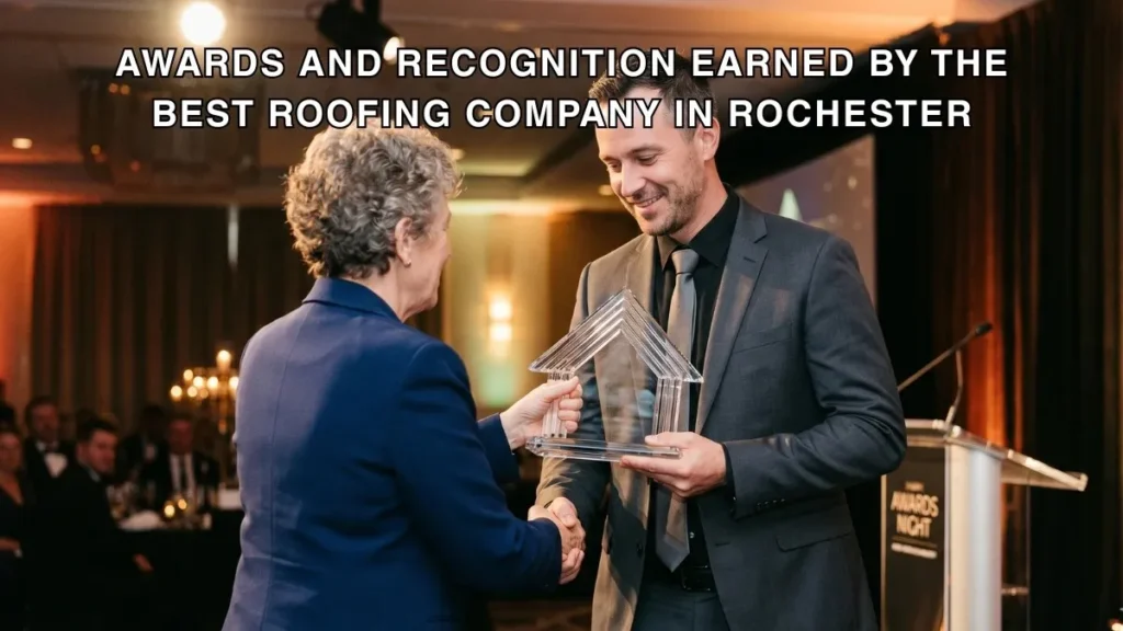 Awards and Recognition Earned by the Best Roofing Company in Rochester
