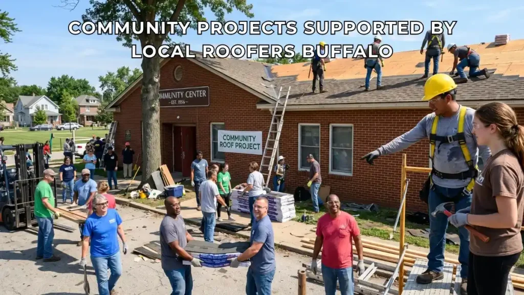 Community Projects Supported by Local roofers Buffalo