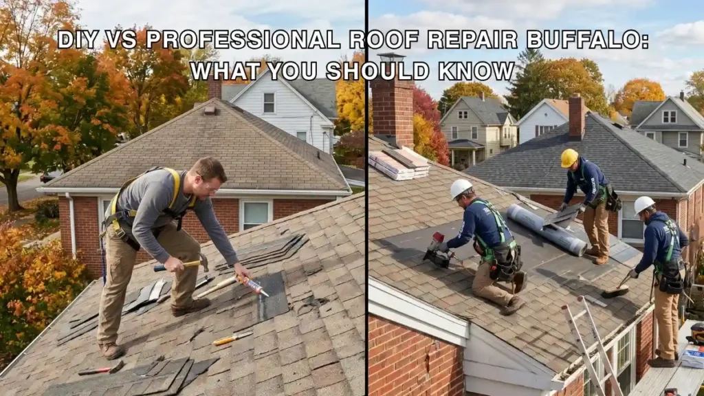 DIY vs Professional Roof Repair Buffalo What You Should Know