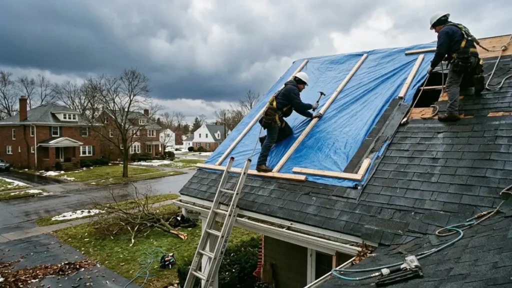Emergency Roofing Services in Rochester, NY: What to Do After Storm Damage