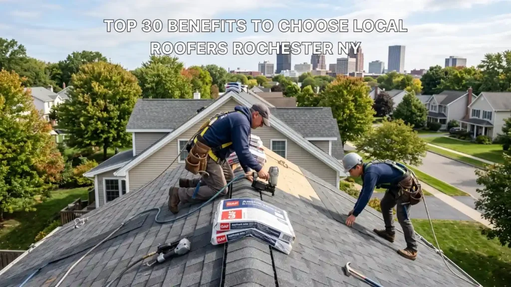 Top 30 benefits to choose Local roofers Rochester NY