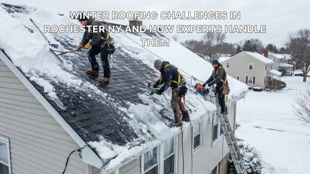 Winter Roofing Challenges in Rochester NY and How Experts Handle Them