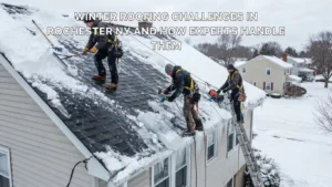 Winter Roofing Challenges in Rochester NY and How Experts Handle Them