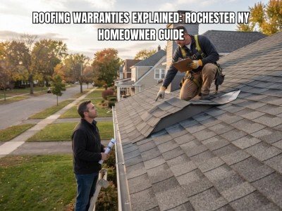 Roofing Warranties Explained: Rochester NY Homeowner Guide 