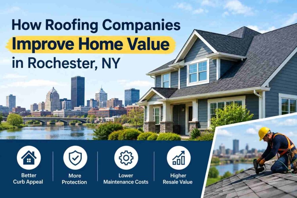 How Roofing Companies Improve Home Value in Rochester, NY