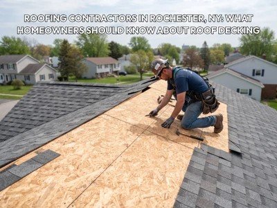 Roofing Contractors in Rochester, NY: What Homeowners Should Know About Roof Decking
